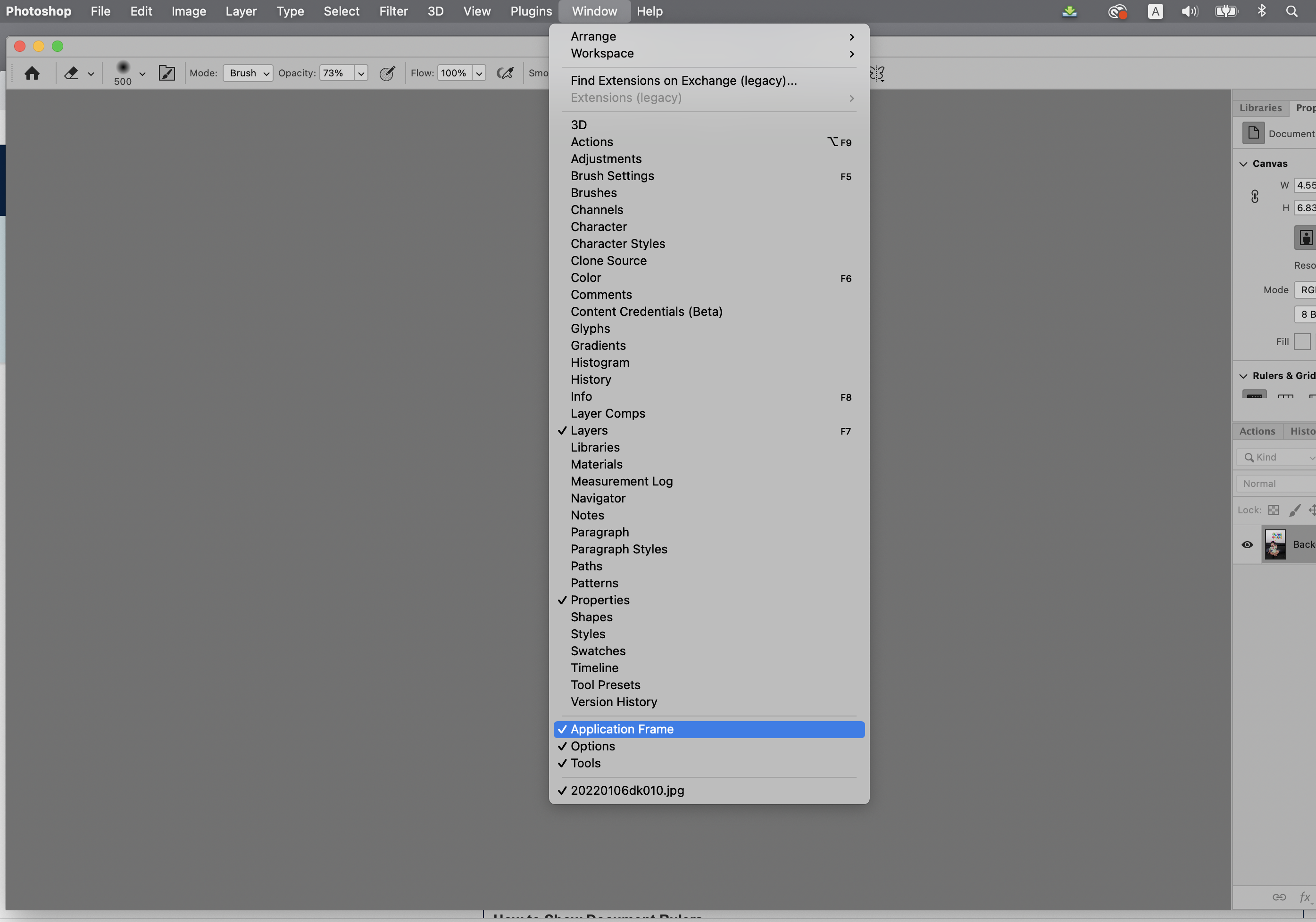 포토샵의 수많은 메뉴와 기능들 예시. 출처) Adobe Community