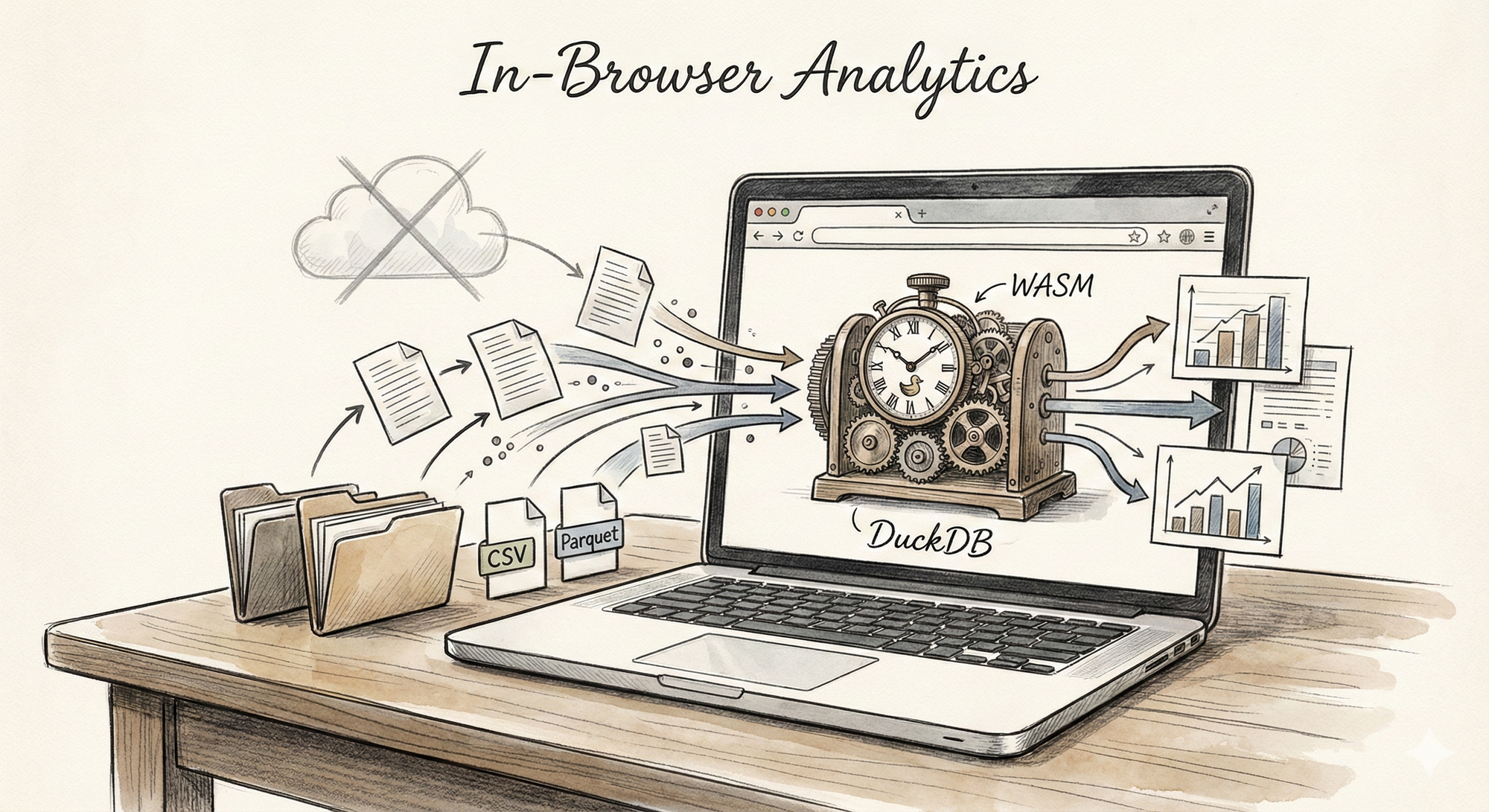 DuckDB와 WASM을 활용한 인브라우저 데이터 분석 구조