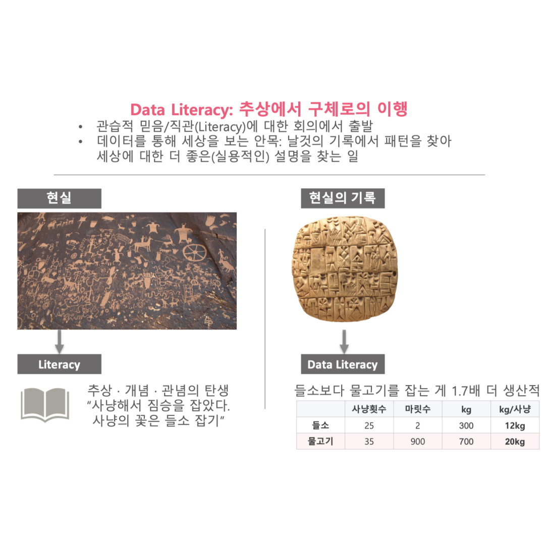 [무료 강의] Literacy, Numeray, Data Literacy: 데이터 리터러시에 대해 이해하기