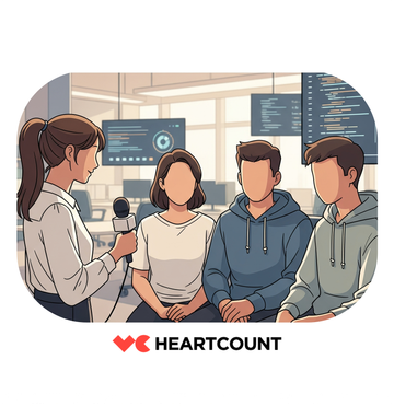[HEARTCOUNT팀 시리즈(2)]혁신의 최전선에서, HEARTCOUNT Front-end Dev 팀을 만나다!